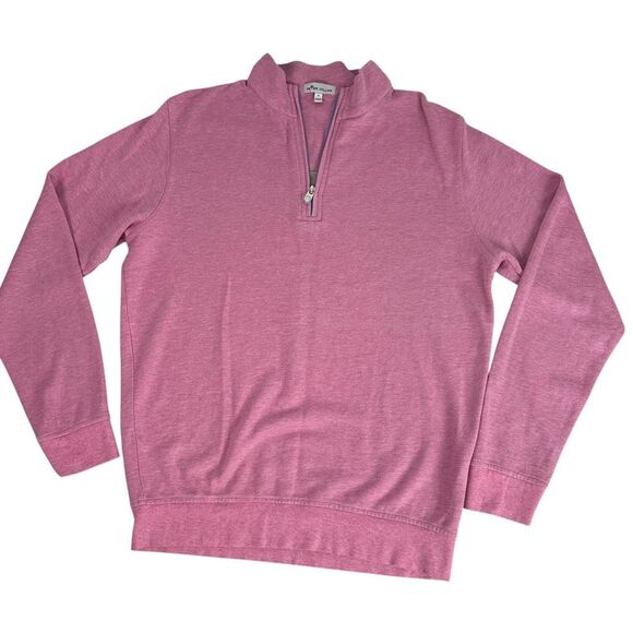 Peter Millar Men’s 1/4 Zip Coolspun Cotton Sweater size Small - Picture 1 of 8